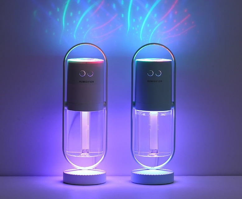 Humidificador con Proyector de Auroras