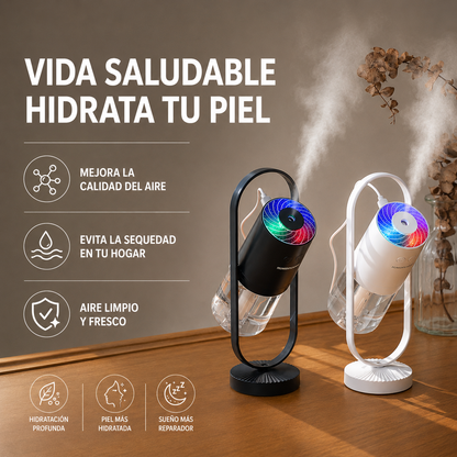 Humidificador con Proyector de Auroras